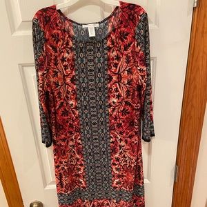 Versona  multi color dress. NWT
